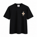 Casablanca Medallion Logo Crewneck T-Shirt – Black