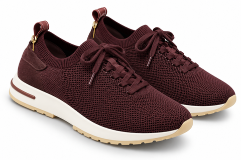 Loro Piana 360 LP Flexy Walk Sneakers – Burgundy