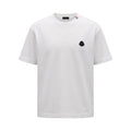 Moncler Logo Patch Cotton T-Shirt – White