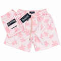 Vilebrequin Turtle Print Swim Shorts with Pouch – Soft Pink