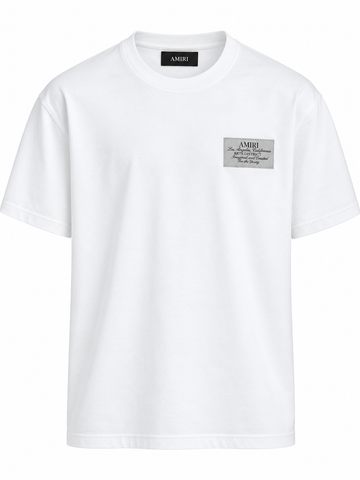 AMIRI Arts District Patch T-Shirt – White