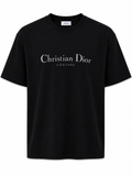Christian Dior Couture Logo T-Shirt – Black