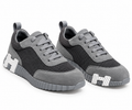 Hermès Bounce Low-Top Sneakers – Grey