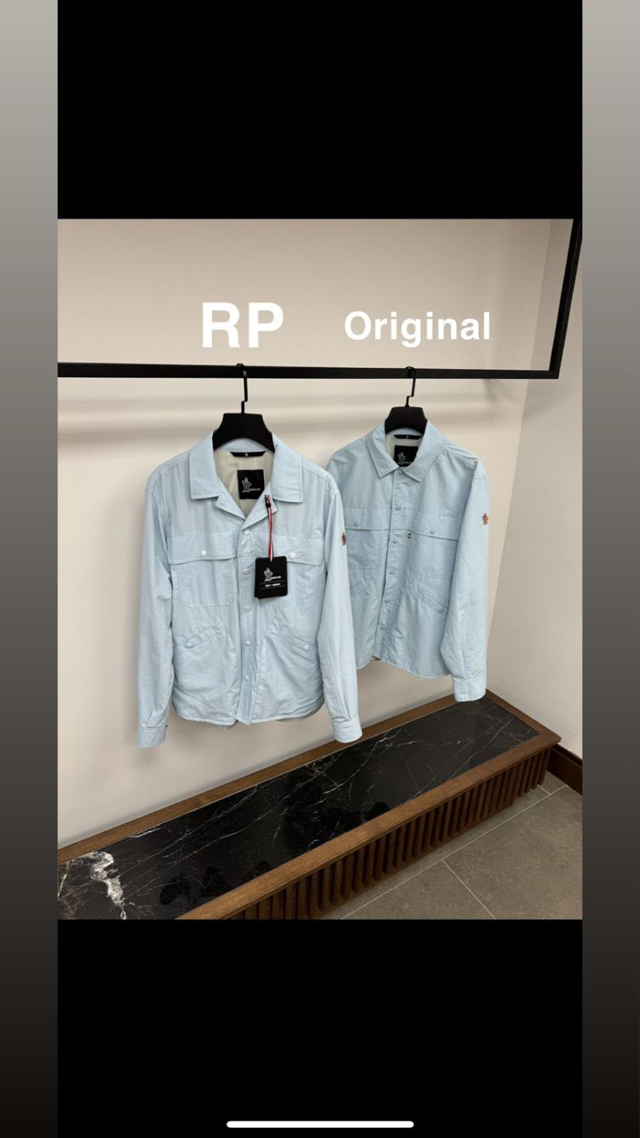 Stone Island Lightweight Overshirt Jacket – Ice Blue