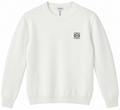 LOEWE White Anagram Knitted Sweater