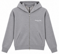 Christian Dior Grey Logo Zip-Up Hoodie