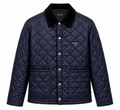 Prada Kapitone Re-Nylon Quilted Jacket – Navy Blue