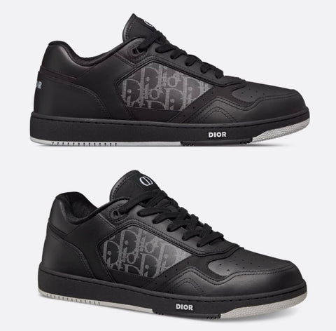 Dior B27 Oblique Low-Top Sneakers – Black