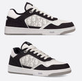Dior B27 Oblique Low-Top Sneakers – Black & White