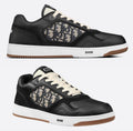 Dior B27 Oblique Low-Top Sneakers – Black & Beige