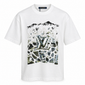 Louis Vuitton Mountain Mosaic T-Shirt – White