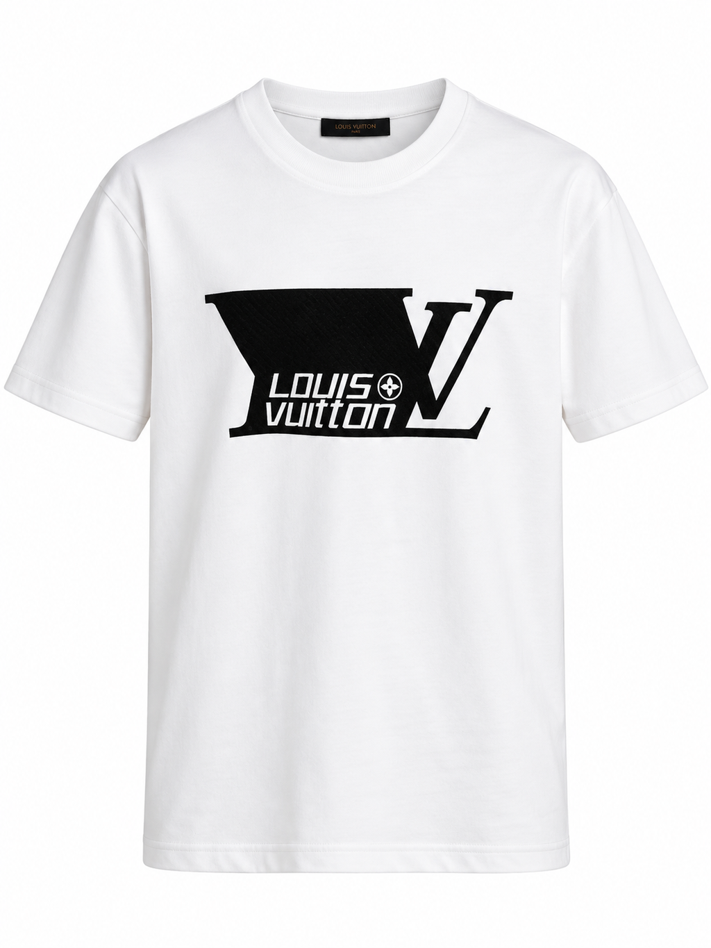 Louis Vuitton Oversized LV Logo T-Shirt – White