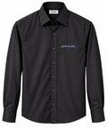 Christian Dior Embroidered Logo Long-Sleeve Shirt – Black
