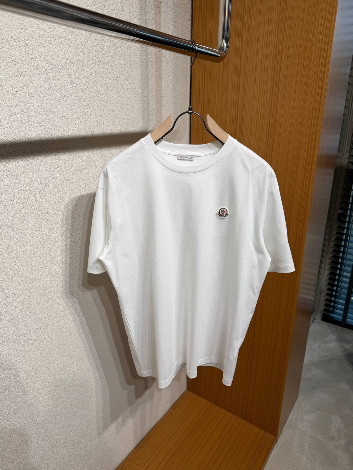 Brunello Cucinelli Logo Knit Crewneck T-Shirt – Ivory