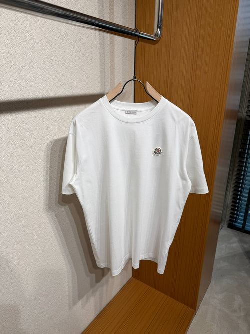 Brunello Cucinelli Logo Knit Crewneck T-Shirt – Ivory