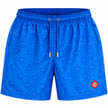 Casablanca Monogram Logo Patch Swim Shorts – Royal Blue