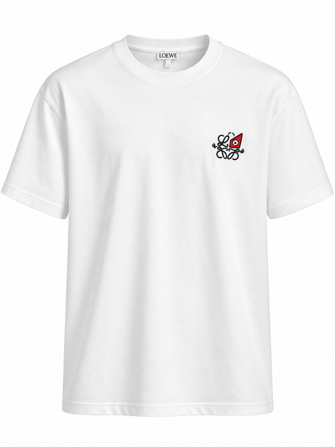 Loewe Eye Anagram T-Shirt – White