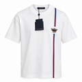 Louis Vuitton Crown Stripe T-Shirt – White