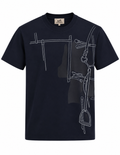 Hermès Equestrian Graphic Crewneck T-Shirt – Navy