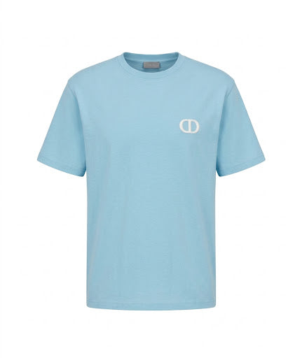 Dior CD Icon T-Shirt – Light Blue