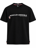 Moncler Grenoble Logo T-Shirt – Black
