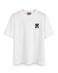 HERMÈS H Logo Cotton T-Shirt – White