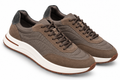Loro Piana Mixed-Material Runner Sneakers – Mocha Brown