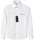Christian Dior Embroidered Logo Long-Sleeve Shirt – White