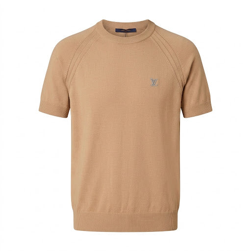 Louis Vuitton Raglan Short-Sleeve Knit – Caramel