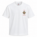 Casablanca Emblem Logo T-Shirt – White