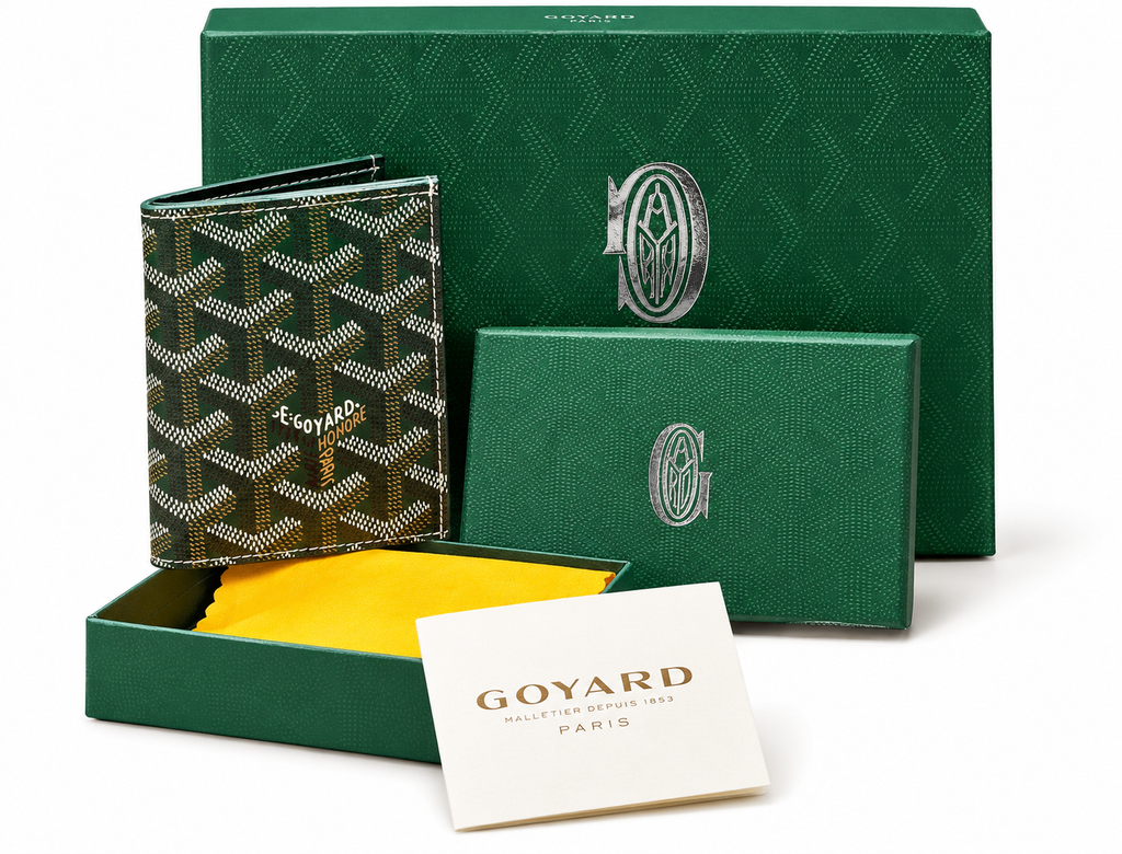 Goyard Saint Florentin Card Holder – green
