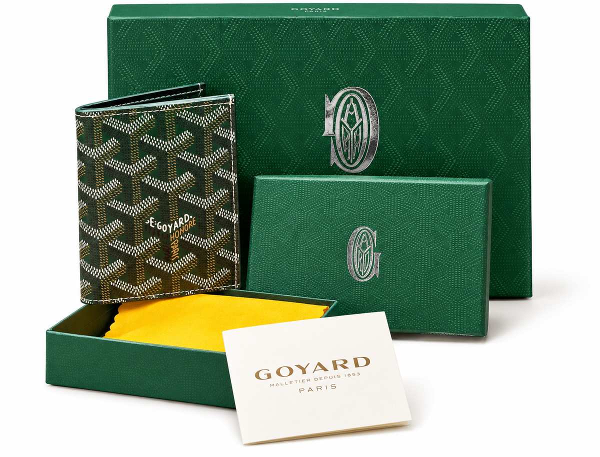 Goyard Saint Florentin Card Holder – green