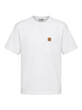 Dior Leather Tag Pocket T-Shirt – White