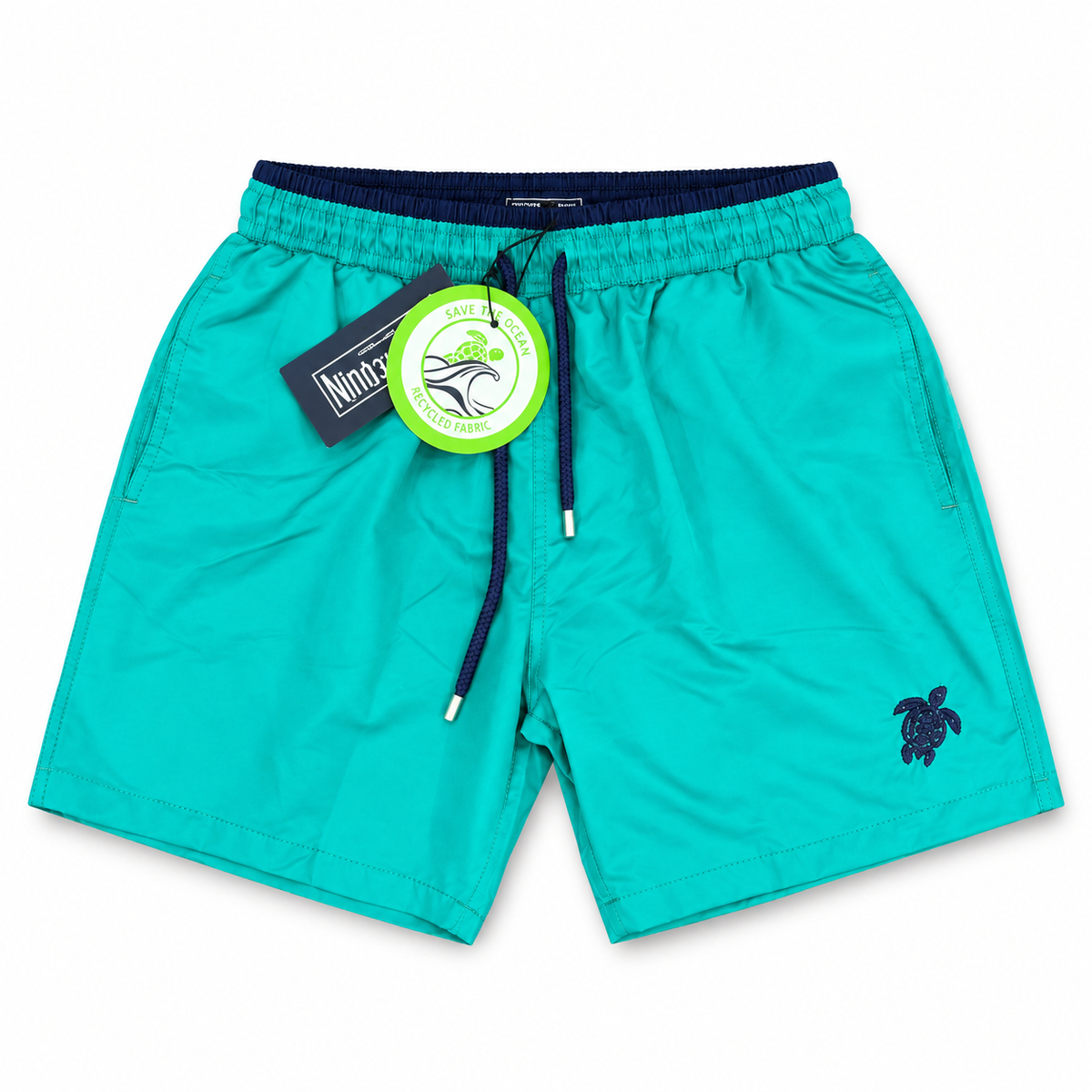 Vilebrequin Recycled Fabric Swim Shorts – Turquoise