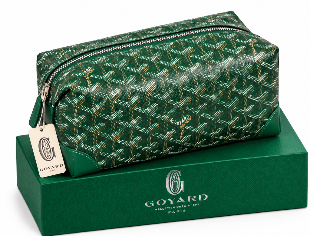 Goyard Goyardine Toiletry Pouch – green