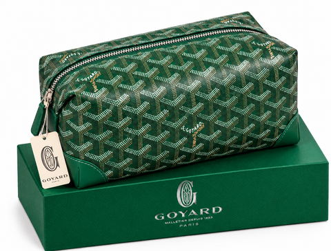 Goyard Goyardine Toiletry Pouch – green