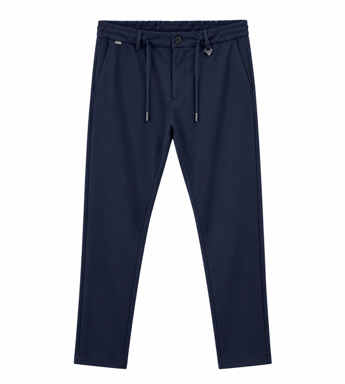Prada Drawstring Tailored Pants – Navy