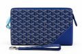Goyard Senat MM Pouch – Navy Blue