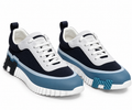 Hermès Bounce Low-Top Sneakers – Navy, White & Blue