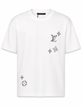 Louis Vuitton Crystal Monogram T-Shirt – White