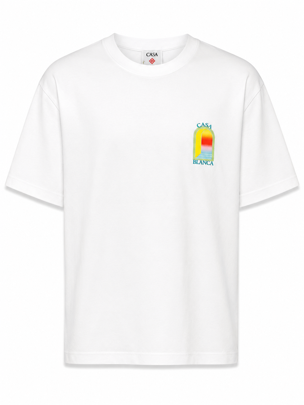 Casablanca Arch Logo T-Shirt – White