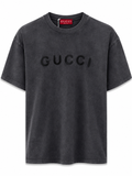 Gucci Washed Logo T-Shirt – Charcoal