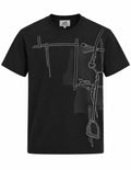 Hermès Equestrian Graphic Crewneck T-Shirt – black