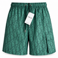DIOR Monogram Swim Shorts – Emerald Green