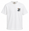 Hermès Embroidered Motif T-Shirt – White