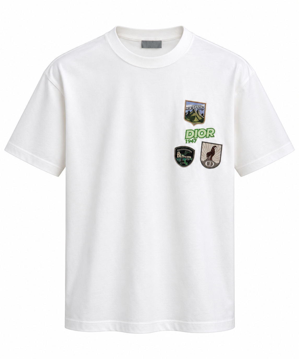 Dior 1947 Patch T-Shirt – White