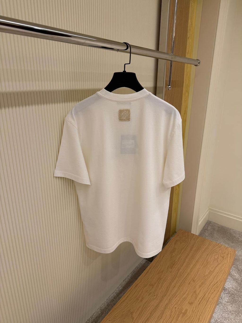 Louis Vuitton Embroidered Script T-Shirt – White