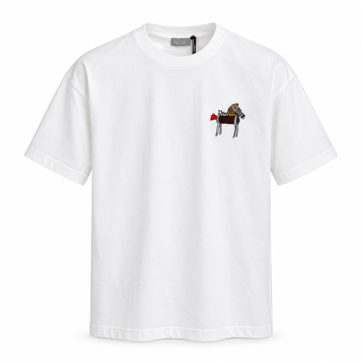Dior Equestrian Embroidered T-Shirt – White