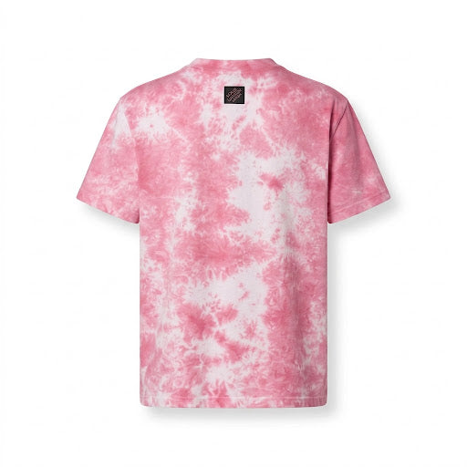 Louis Vuitton Bleached Graphic Printed T-Shirt – Pink