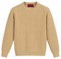 Gucci GG Embossed Knit Sweater – Beige